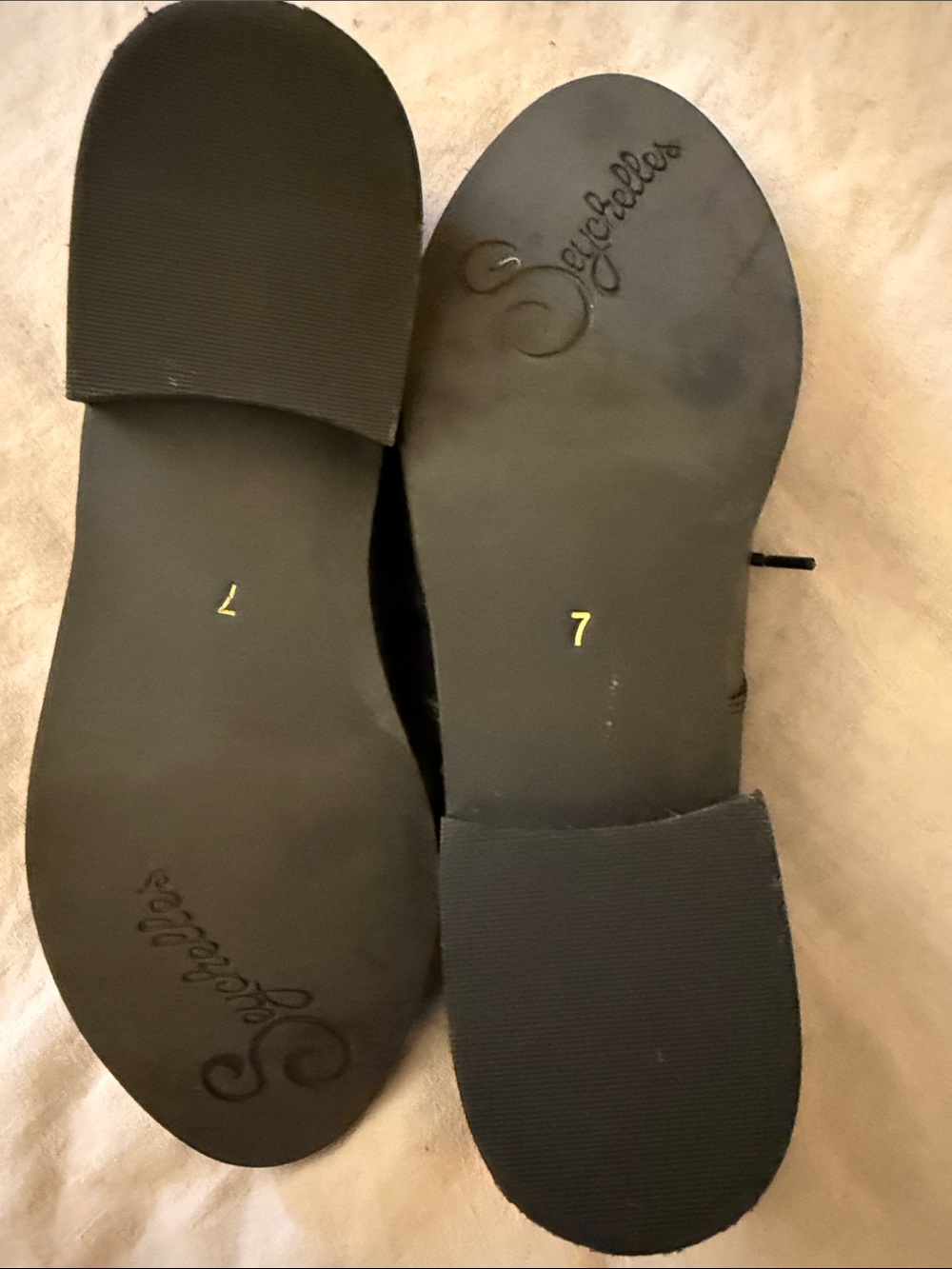 Seychelles Black Leather Lace-Up Oxfords - Picture 7 of 12